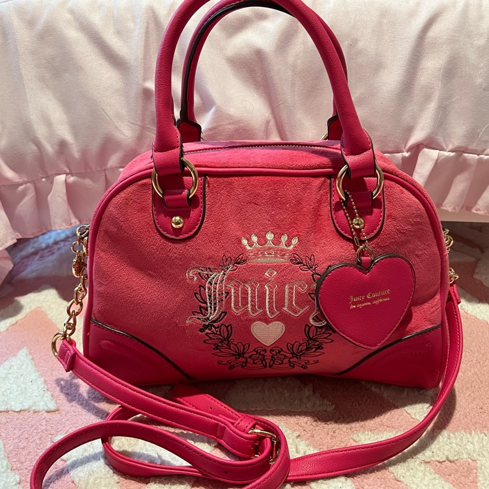 Juicy Couture heritage bowler bag (rare find)